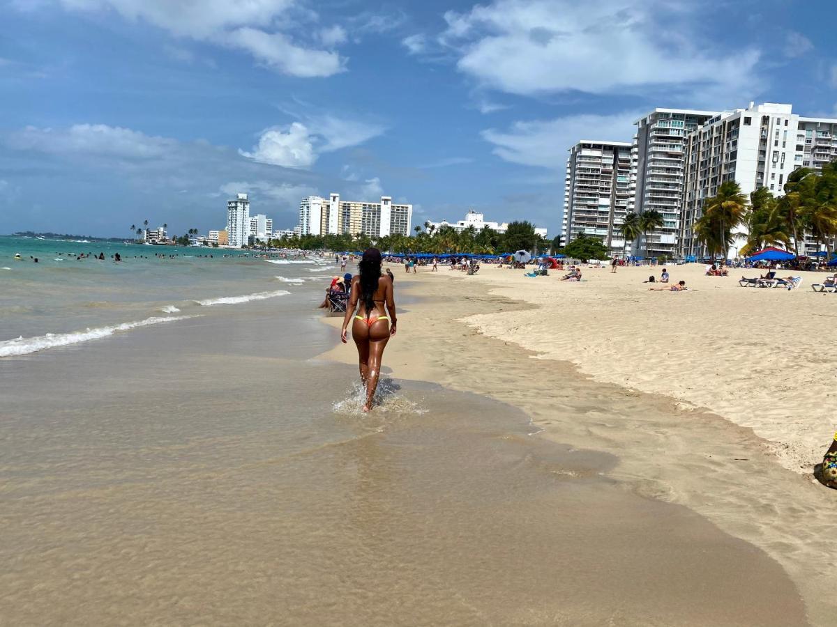 Hobie Oceanfront Apartment At Isla Verde ซานฮวน ภายนอก รูปภาพ