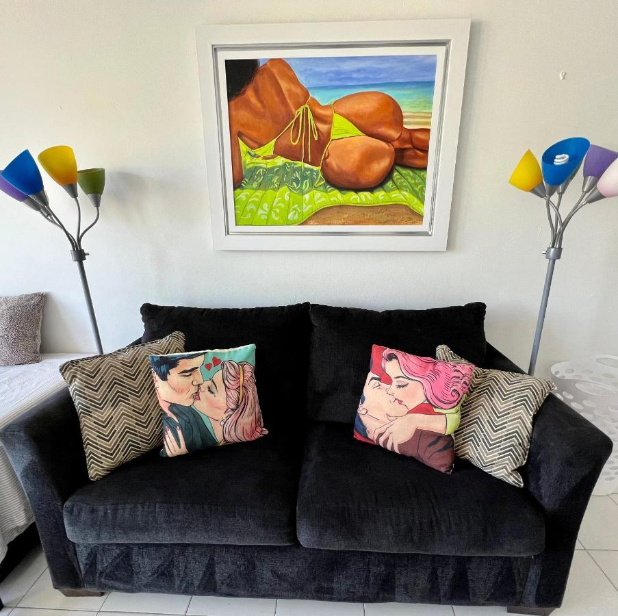 Hobie Oceanfront Apartment At Isla Verde ซานฮวน ภายนอก รูปภาพ